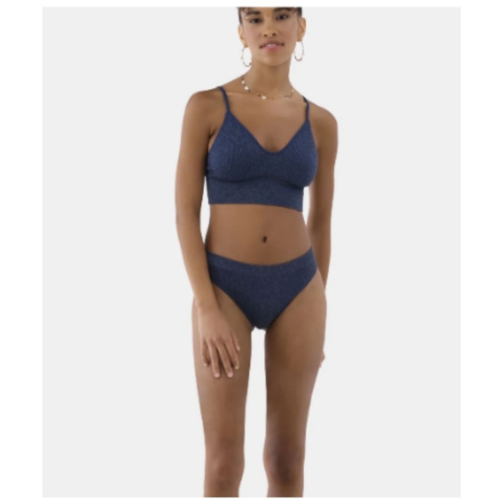 2 Pack Lurex‎ Thong Seamless Panty
